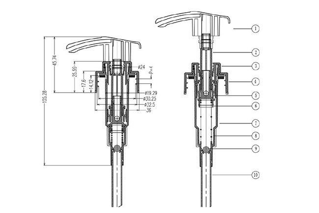 SM-SL-02 Screw Lotion Pump - Product Details