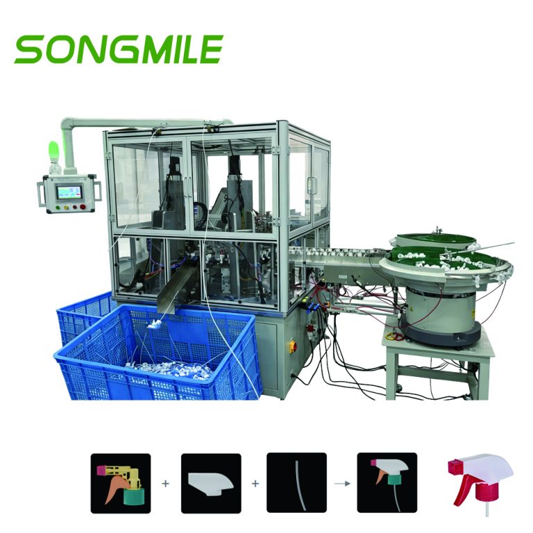 Cover & Tube Insert Assembly Machine