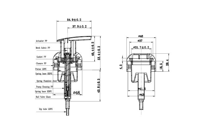 SM-FP-01 Foam Pump - Product Details