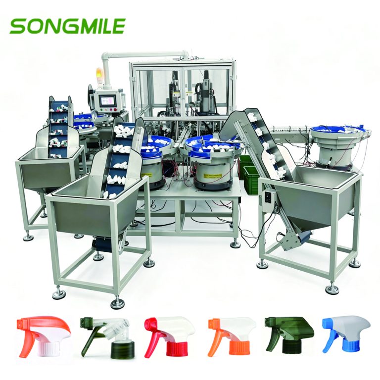Premium Trigger Sprayer Cover & Dip Tube Assembly Machine